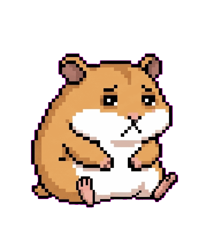 a bored hamster a bored hamster