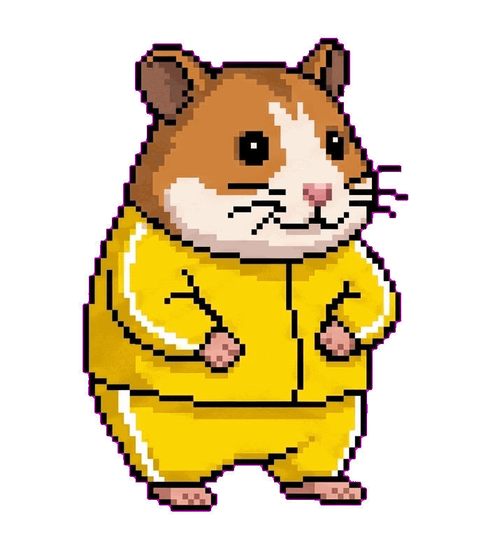 A hamster in a yellow tracksuit breakdancing A hamster in a yellow tracksuit breakdancing