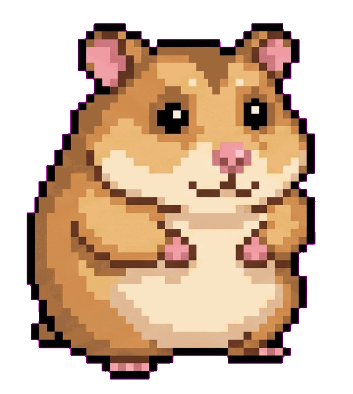 an upright trotting hamster an upright trotting hamster